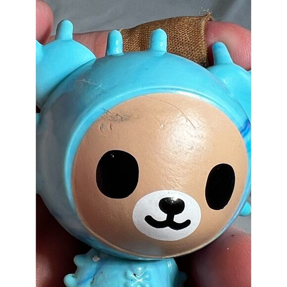 Tokidoki Cactus Sonic Toy Figure Blue Bear 3" 2022 Nice - Picture 11 of 12